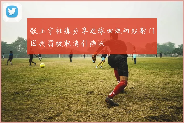 张玉宁社媒分享进球回放两粒射门因判罚被取消引热议
